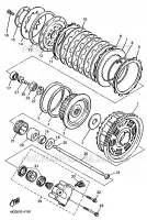 STARTMOTOR KOPPELINGS voor Yamaha XJR1200SP 1997