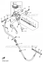 POMP VOOR voor Yamaha XJR1200SP 1997