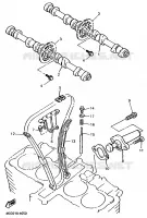 NOKKENAS / KETTING voor Yamaha XJR1200SP 1997
