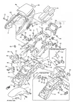 SPATBORD voor Yamaha XJR1200SP 1997