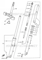 VOORVORK voor Yamaha XJR1200SP 1997