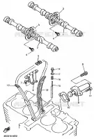 NOKKENAS / KETTING voor Yamaha XJR1200SP 1997