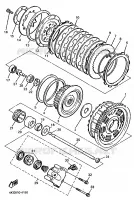 STARTMOTOR KOPPELINGS voor Yamaha XJR1200SP 1997