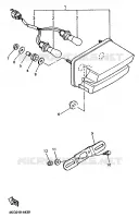 ACHTERLICHT voor Yamaha XJR1200SP 1997