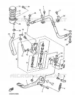 REMPOMP ACHTER voor Yamaha XJR1200SP 1997