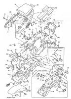 SPATBORD voor Yamaha XJR1200SP 1997