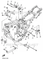 FRAME voor Yamaha XJR1200SP 1997