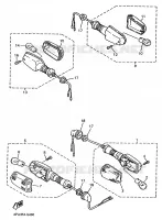 KNIPPERLICHT voor Yamaha XJR1200SP 1997