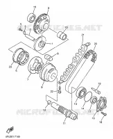 STARTMOTOR voor Yamaha XJR1200SP 1997