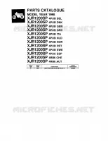 * CATALOG PREFACE * voor Yamaha XJR1200SP 1998