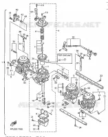 CARBURATEUR  voor Yamaha XJR1200SP 1998