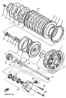 STARTMOTOR KOPPELINGS voor Yamaha XJR1200SP 1998