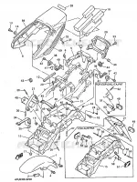 SPATBORD voor Yamaha XJR1200SP 1998