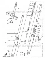 VOORVORK voor Yamaha XJR1200SP 1998