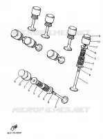 KLEPPEN voor Yamaha XJR1200SP 1998
