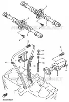 NOKKENAS / KETTING voor Yamaha XJR1200SP 1998