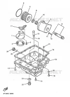 OLIEFILTER voor Yamaha XJR1200SP 1998