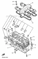 CILINDERKOP voor Yamaha XJR1200SP 1998