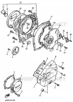 DEKSEL   MOTOR 1 voor Yamaha XJR1200SP 1998