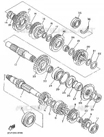 TRANSMISSIE voor Yamaha XJR1200SP 1998