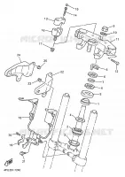STUUR voor Yamaha XJR1200SP 1998