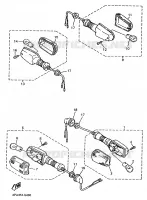 KNIPPERLICHT voor Yamaha XJR1200SP 1998