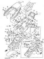SPATBORD voor Yamaha XJR1200SP 1998