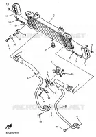 OLIEKOELER voor Yamaha XJR1200SP 1998