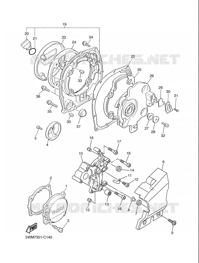 DEKSEL - MOTOR 1 Yamaha MOTO 1300 2007 XJR  XJR1300