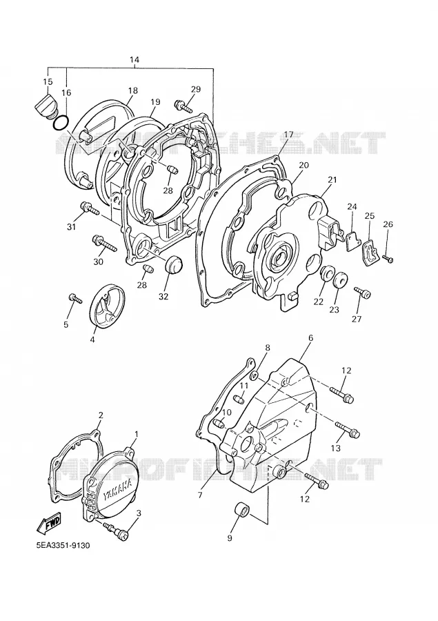 DEKSEL - MOTOR 1 Yamaha MOTO 1300 2001 XJR  XJR1300SPN