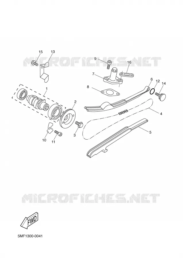 NOKKENAS / KETTING Yamaha SCOOTER 150 2001 XN  XN150