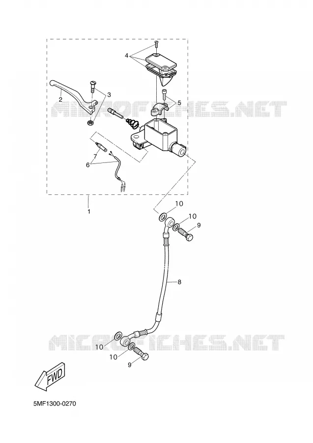 POMP VOOR Yamaha SCOOTER 150 2001 XN  XN150
