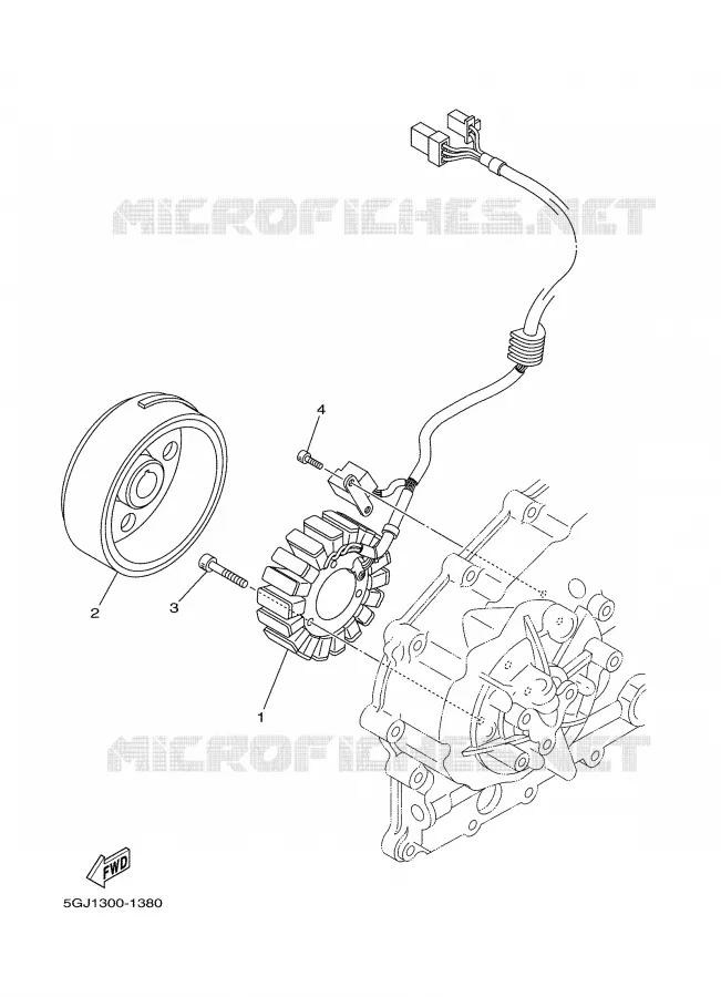 DYNAMO Yamaha SCOOTER 500 2001 TMAX  XP500