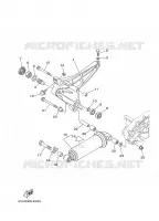 ACHTERBRUG / SCHOKBREKER voor Yamaha XP500 2006