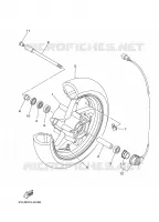 VOORWIEL voor Yamaha XP500 2006