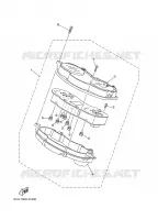TELLERSET voor Yamaha XP500 2006
