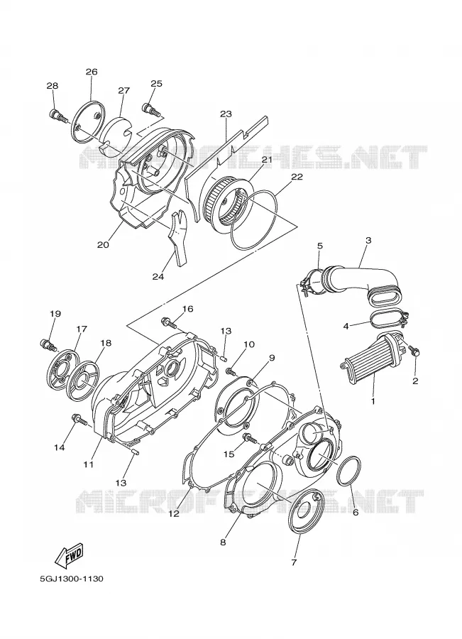 DEKSEL - MOTOR 2 Yamaha SCOOTER 500 2004 TMAX  XP500S