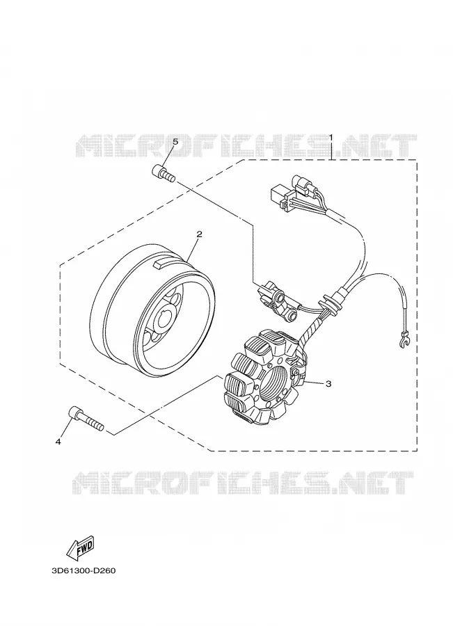 DYNAMO Yamaha MOTO 125 2006 XTR  XT125R
