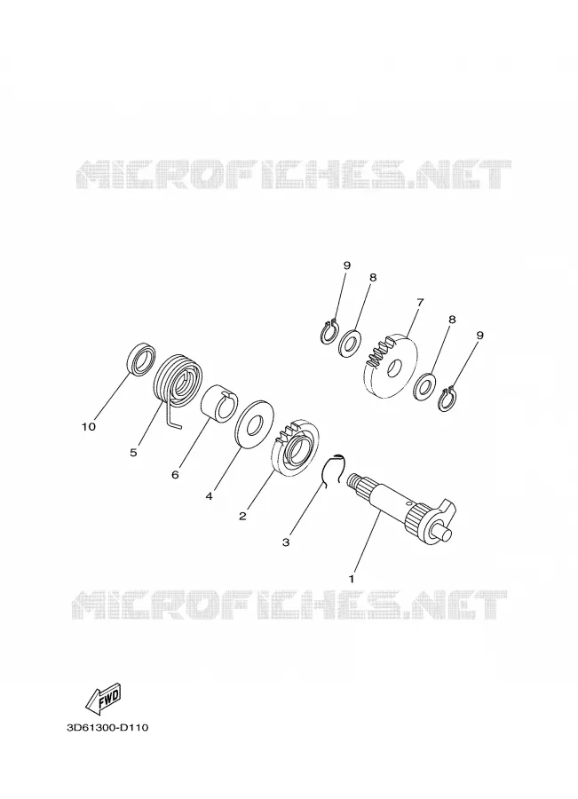 STARTMOTOR Yamaha MOTO 125 2007 XTX  XT125X