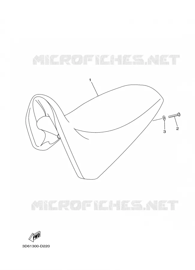 SELLE Yamaha MOTO 125 2008 XTX  XT125X