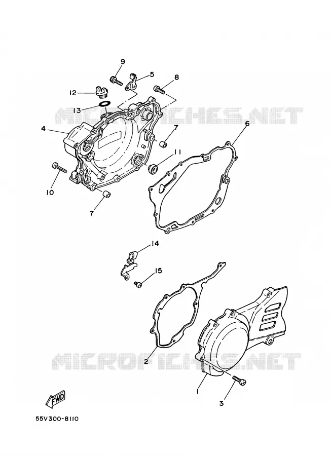 DEKSEL - MOTOR 1 Yamaha MOTO 350 1988 XT  XT350'88