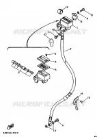 POMP VOOR voor Yamaha XT350H 1986