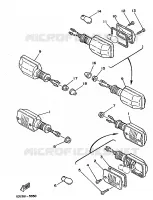 KNIPPERLICHT voor Yamaha XT350H 1986
