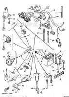 ELECTRISCH 1 voor Yamaha XT350H 1986