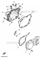 DEKSEL   MOTOR 1 voor Yamaha XT350N (13KW) 1988