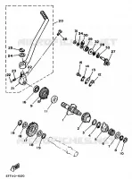 STARTMOTOR voor Yamaha XT350N (13KW) 1988