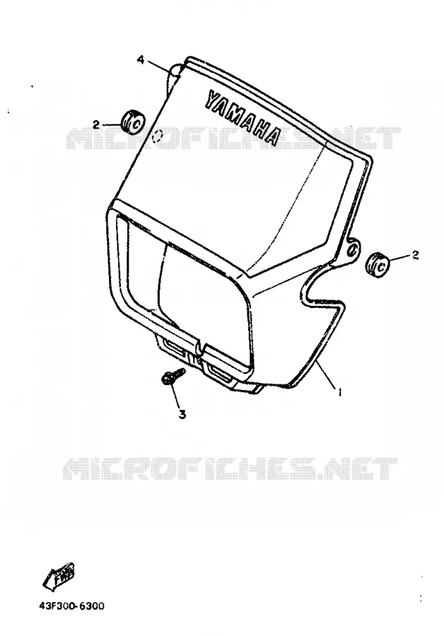 KAP 1 Yamaha MOTO 600 1986 XT  XT600