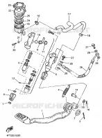 REMPOMP ACHTER voor Yamaha XT600E 1998