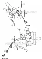 STUURSCHAKELAAR / HEVEL voor Yamaha XT600E 1998