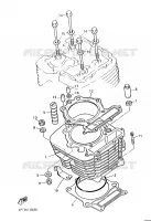 CILINDER voor Yamaha XT600E 1998
